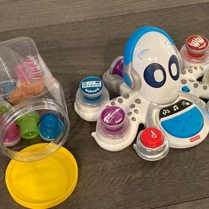 Fisher price learn Musical instruments with DJ ROCKtopus